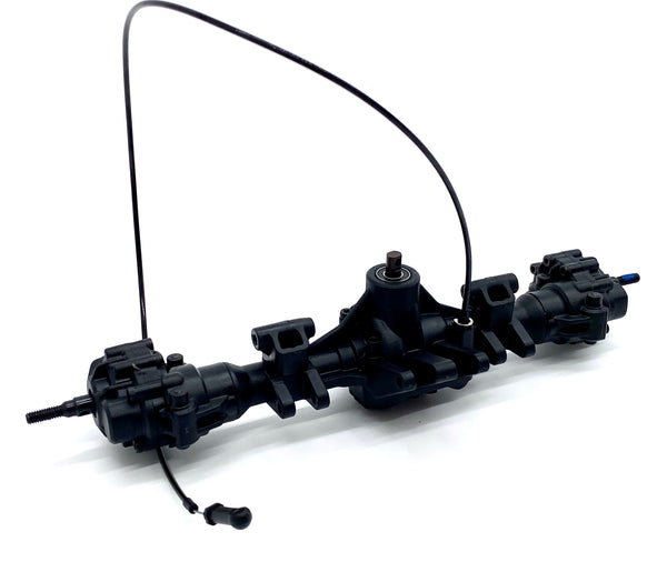 Asse Portale Intermedio E Alloggiamento Per Traxxas TRX-6x6 Flatbed Hauler (88086-4) - Foto 5