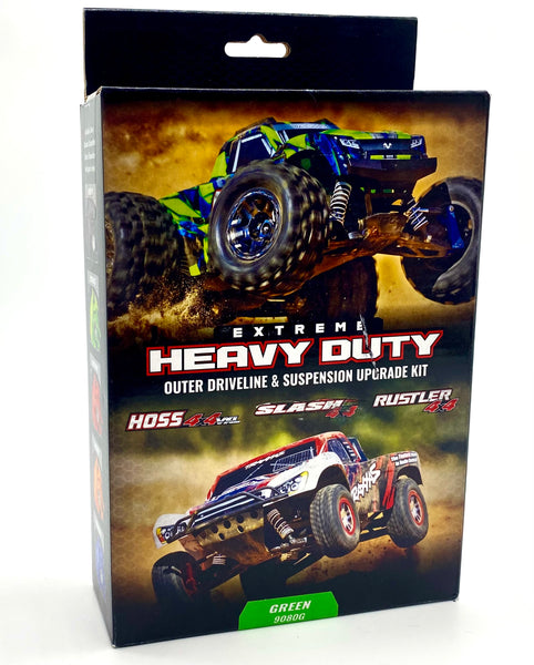 Extreme Heavy-Duty Upgrade Kit TRA9080g GREEN Hoss/Rustler/Slash