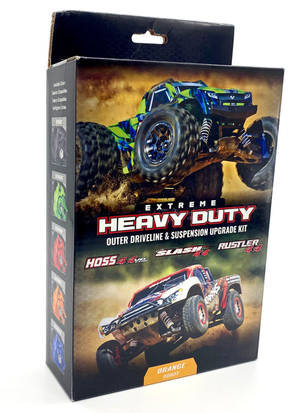 Extreme Heavy-Duty Upgrade Kit TRA9080T Orange Hoss/Rustler/Slash
