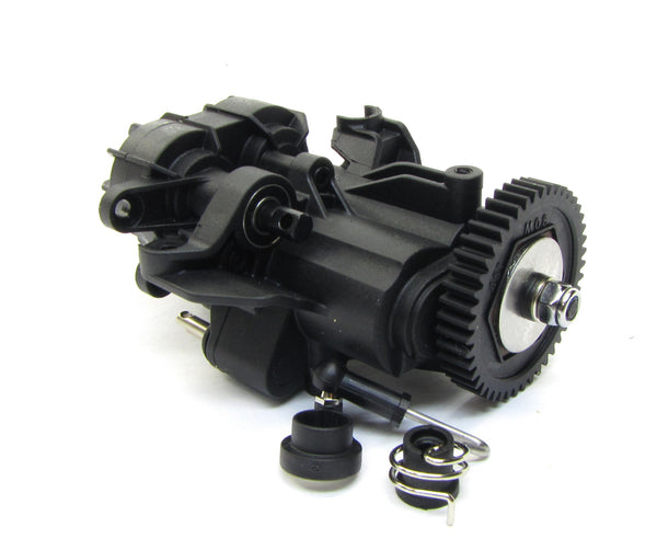 モノブロックレーシングカロッツェリア TRX-4 Ford Bronco - TRANSMISSION & spur slipper clutch linkage