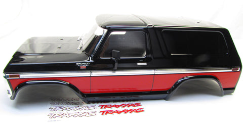 TRX-4 Ford Bronco - BODY Cover, RED (Shell Factory new Painted 82046-4