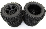 1/10 BRUSHLESS E-REVO 2.0 VXL TIRES (17mm WHEELS tyres Talon EXT 86086-4