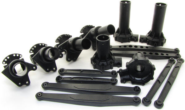 USA-1 NITRO SUSPENSION ARMS & BULKHEAD SET housings (kyosho
