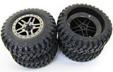 fits SLASH 4x4 ULTIMATE TIRES BLACK S1 BFG RACING COMPOUND 12mm Tyres 68077-4