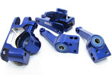 fits SLASH 4x4 ULTIMATE BLUE Aluminum C-HUBS Steering Blocks Carriers 68277-4