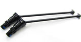 fits X-MAXX DRIVE Shafts (Front or Rear 8s BLACK  driveshafts & Stub Axles 77086-4