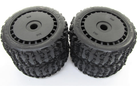Arrma TYPHON 6s V5 BLX - TIRES & Wheels (tyres rims KATAR B 6s ARA8606V5