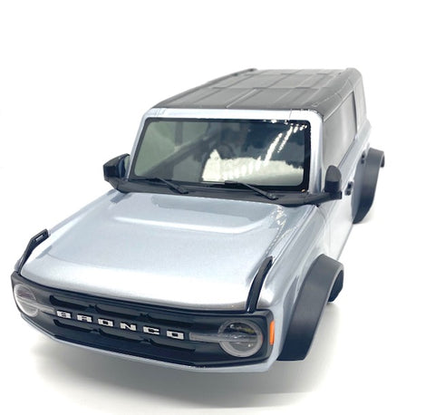 TRX-4 S&T BRONCO - BODY Cover, Silver (Factory Painted, complete 92076-4