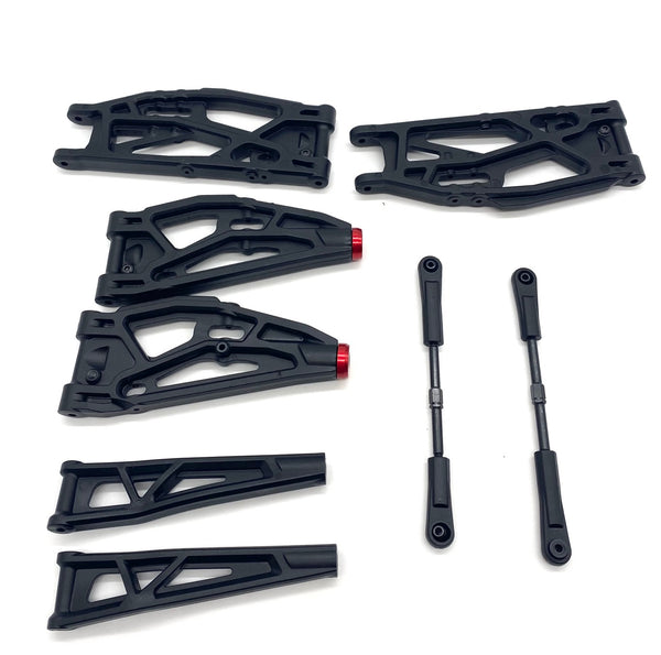 FR] Braccetti anteriori inferiori in alluminio blu per Tamiya TT01D