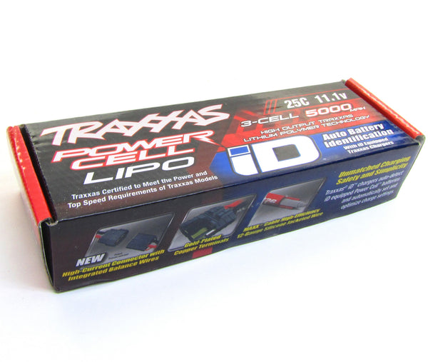 Traxxas 2872X 3S 11.1V 5000 25C LiPo Battery w/ iD Connector [ 2