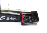 2ch 2.4ghz Radio Set (Bluetooth enabled transmitter 6528 & TSM Receiver 6533, Brushless E-maxx Rustler Bandit 44056-3