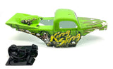 Losi LMT King Sling BODY and wing set, Green shell mega truck LOS04024