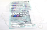 MBX8R CLEAR BODY shell cover & Window Mask E1071 requires painting MUGEN E2027
