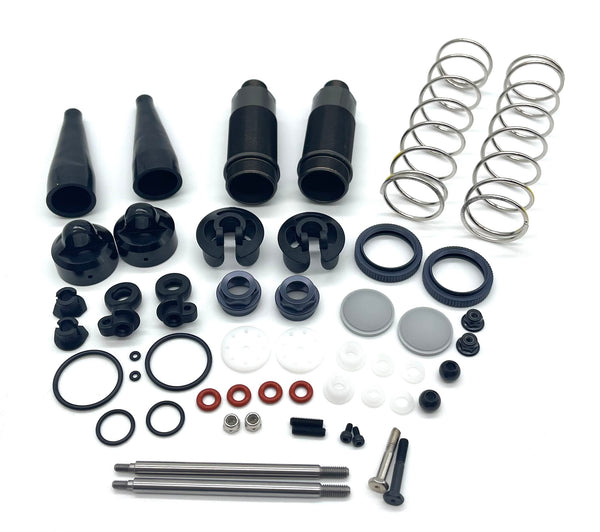 Tekno ET48 FRONT SHOCKS (Bag L) (122mm dampers pistons shafts w/spring