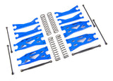 fits X-MAXX WIDEMAXX Kit  A-ARMS (BLUE Suspension Front Rear springs 7895x 77086-4