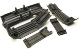 fits X-MAXX SKID PLATES (Front Rear Center Tie Bar Mounts, Cushion 77086-4