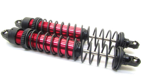 fits X-MAXX SHOCKS (GTX Aluminum RED-Anodized TRA7761R (2) 77086-4