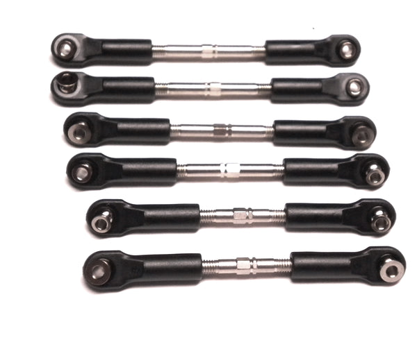 ロッド Black Arrow 91XB Various Plugs Ultimate fits SLASH 4x4 ULTIMATE TIE RODS Set turnbuckles camber links