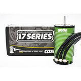 CASTLE CREATIONS MOTOR, 4-POLE SENSORED BRUSHLESS, 1717-1650KV
