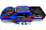 X-MAXX Ultimate BODY cover Shell (2025 BLUE Painted ProGraphics Traxxas 77097-4