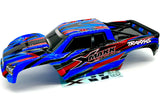 X-MAXX Ultimate BODY cover Shell (2025 BLUE Painted ProGraphics Traxxas 77097-4