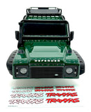 TRX-4 DEFENDER - BODY (Green) Clipless Spare Tire Fenders Land Rover Trail 82256-4