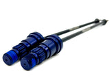X-MAXX Ultimate DRIVE Shafts, Front/Rear (w/ BLUE 2025 Stub Axles Traxxas 77097-4