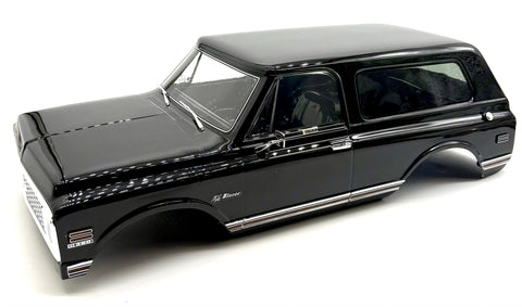 TRX-4 1972 Chevrolet Blazer- Body Black(Clipless Shell Factory Painted   91076-4