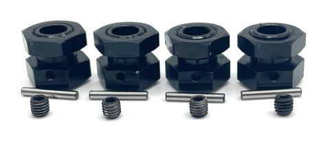 Arrma TALION 6s EXB - 17mm Hex Hubs (16.5mm Adaptors nuts kraton ARA7707V6