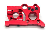 OUTCAST 8S EXB - aluminum RED motor MOUNT, sliding BLX Arrma 1/5 ARA5210V2