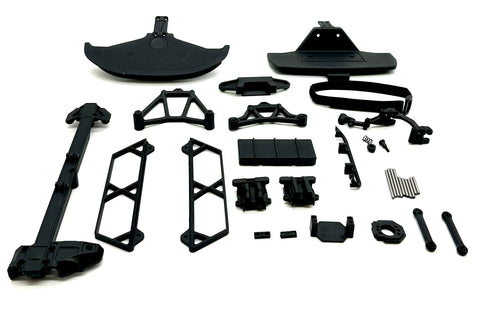 Losi Asphalt Late Model - Plastic, Bumpers, Diffuser (LOS-3104T1)