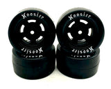 Losi Nascar Grom - Tires ( Hoosier Eagle Mounted Tires, Medium (4) LOS-3104T1