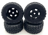 Arrma BIG ROCK 6s - TIRES & Wheels (DBoots RAGNAROK, glued black ARA7612