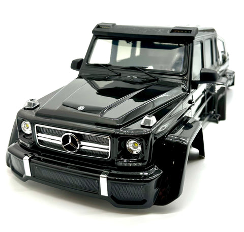 TRX-6x6 Mercedes-Benz - BODY Cover BLACK Shell clipless Painted 88096-4