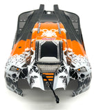 Team Corally SYNCRO-4 - Body (Orange Painted Buggy C-00287