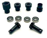 Savage XL 5.9 GTXL-6 - BEVEL GEAR SET (9t) & Bearings & Drive Cups Flux hp HPI 160586