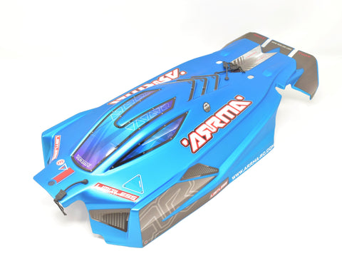 Clearance - Arrma 1/7 Painted Body, Matte Blue: LIMITLESS V1 6S BLX