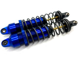 XRT Ultimate SHOCKS (GTX Alum Blue-Anodized FRONT, Upgaded 7861 (2) Traxxas 78097-4