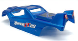 HoBao Hyper TT 2.0 - Body Cover (Blue shell & Decal sheets HB-TT2E-C60SV