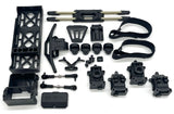 HoBao Hyper TT 2.0 - PLASTIC SET, bumpers, radio and batty box, housings, braces HB-TT2E-C60SV