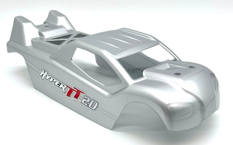 HoBao Hyper TT 2.0 - Body Cover (Silver shell & Decal sheets HB-TT2E-C60SV