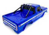 TRX-4 FORD F-150 - BODY Cover clipless BAR, BLUE (Factory Painted traxxas 92144-4