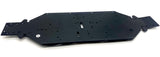 Losi DBXL-E - CHASSIS (main plate 4mm Black annodized LOS251090  LOS05020V2