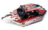 Losi DBXL-E - Body (Losi shell w/rollcage and light bar painted, Red LOS05020V2