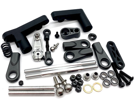 BAJA 5B SBK GAS - STEERING, bearings, arm, rods HPI Flux 160323