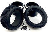 BAJA 5B SBK GAS - REAR TIRES, Wheels, beadlock (Dirt buster tyres flux HPI 160323