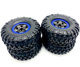 TRX-4 HIGH TRAIL - TIRES & Wheel Set assembled Canyon Trail 2.2 BLU Traxxas 82044-4