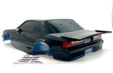 DRAG MUSTANG - FOX BODY (Black, complete w/decals 9421A Traxxas 94046-4