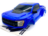 Raptor R BODY, painted shell, Blue (cover trimmed Traxxas 101076-4