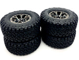 Raptor R TIRES (F/R Tyres WHEELS (4) Assembled 10187 T/A® KO2 Traxxas 101076-4